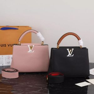 【Louis Vuitton バッグ】Capucines bb  サイズ: 27X18X10 cm  -2色