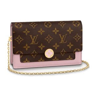 海外発送(10-15日にお届け)【LOUIS VUITTON レディース  バッグ 】ポルトフォイユ・フロール チェーン 番号 :  M69579