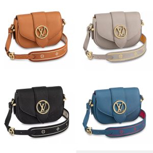 【Louis Vuitton】LV ポンヌフソフト PM  番号：M58729 -4色 Louis Vuitton バッグ