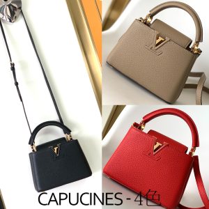 【Louis Vuitton バッグ】新作人気の Capucines mini  size:21x14x8 cm  -4色