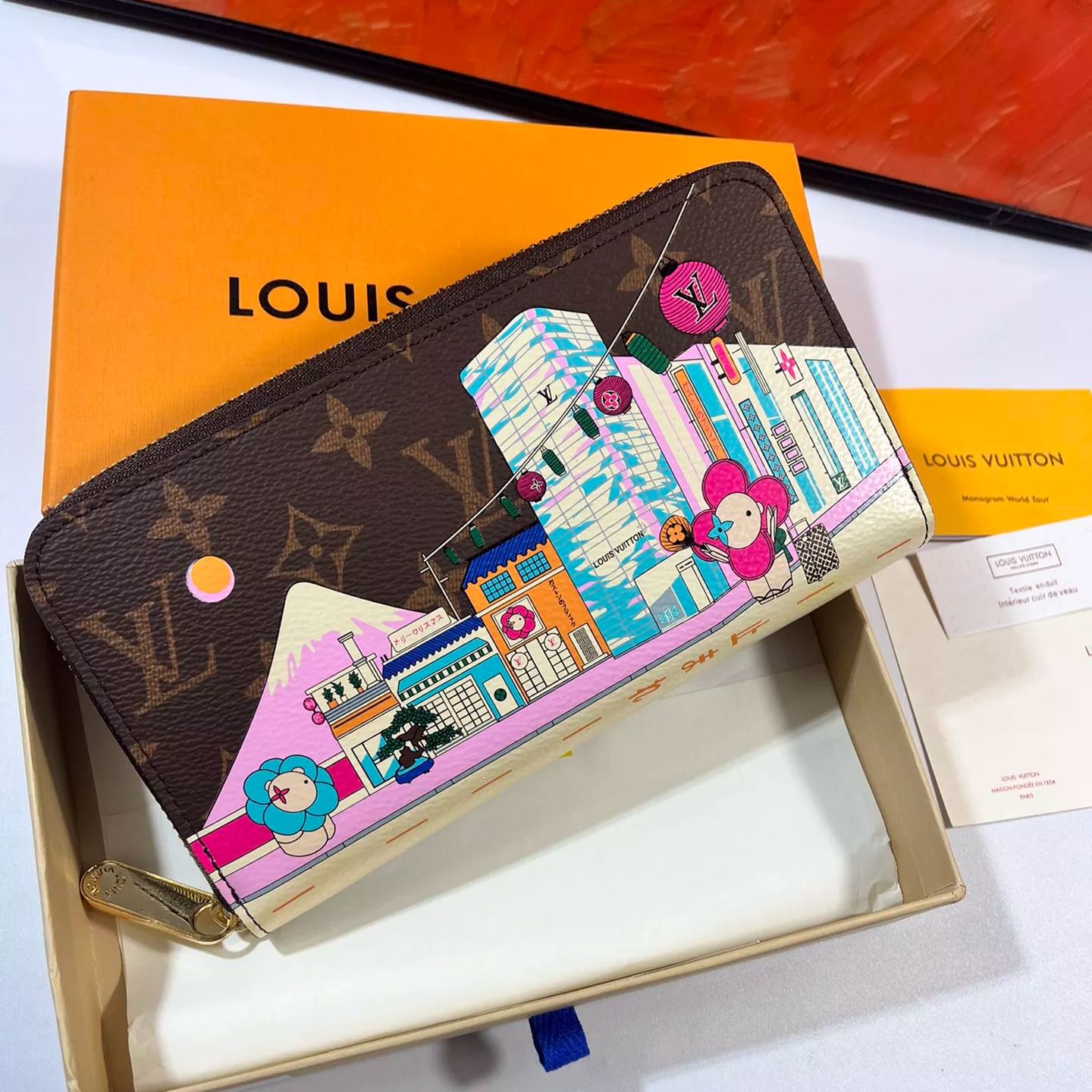 【LOUIS VUITTON】Vivienne Holidays 長財布 19x10.5x2.5cm -2色
