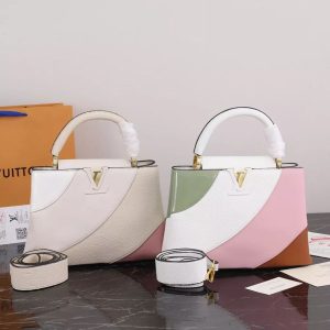 【Louis Vuitton バッグ】Capucines bb  サイズ: 27X18X10 cm  -2色