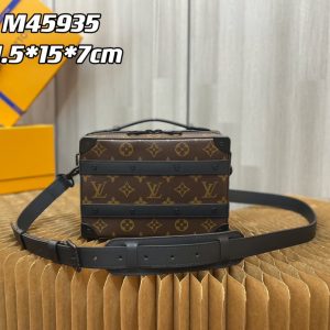 LV（Louis Vuitton バッグ）Handle Soft Trunk  SIZE: 21.5 x 15 x 7 CM