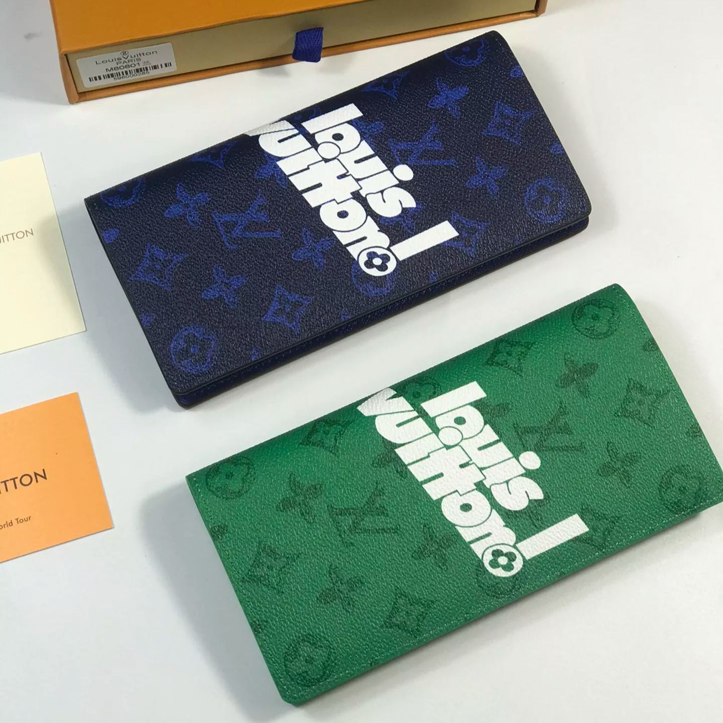 【LOUIS VUITTON】BRAZZA長財布 19x10x2cm -2色