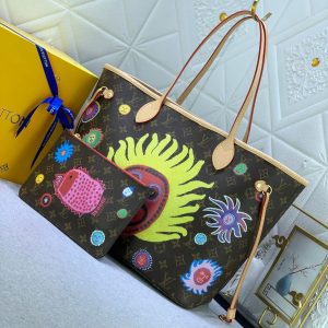 【Louis Vuitton バッグ】LV x YK Neverfull 31x28x14CM