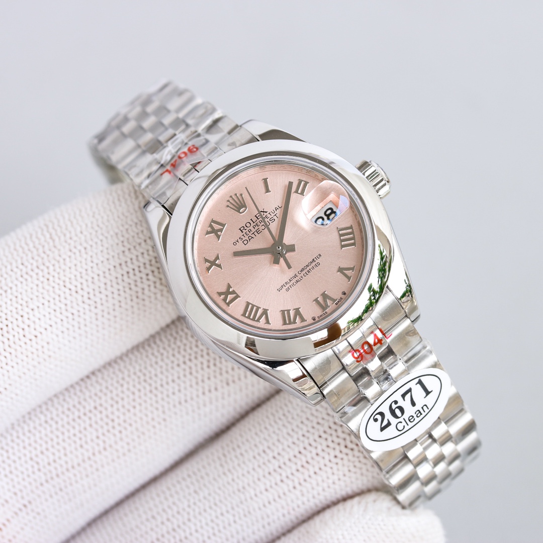 【15-20日間の輸送時間】【ROLEX】レディース  28mm