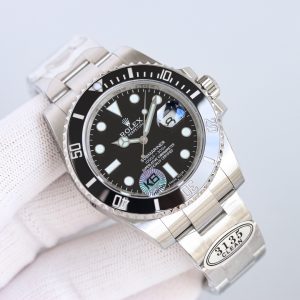 国内在庫(3日にお届け)Rolex メンズ 腕時計 126618LN サブマリーナー 41MM 黑水鬼